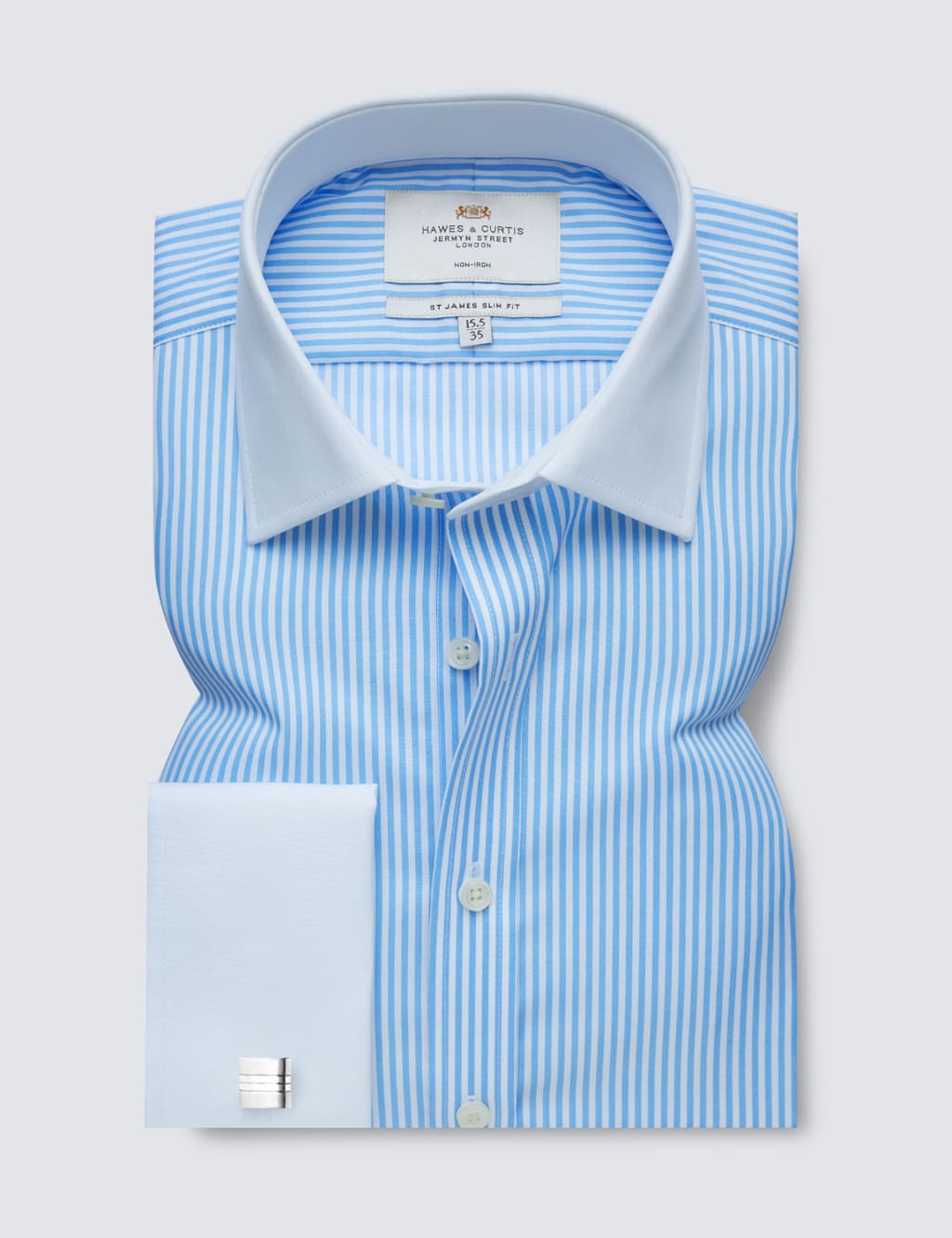 Slim Fit Easy Iron Pure Cotton Shirt 2 of 3