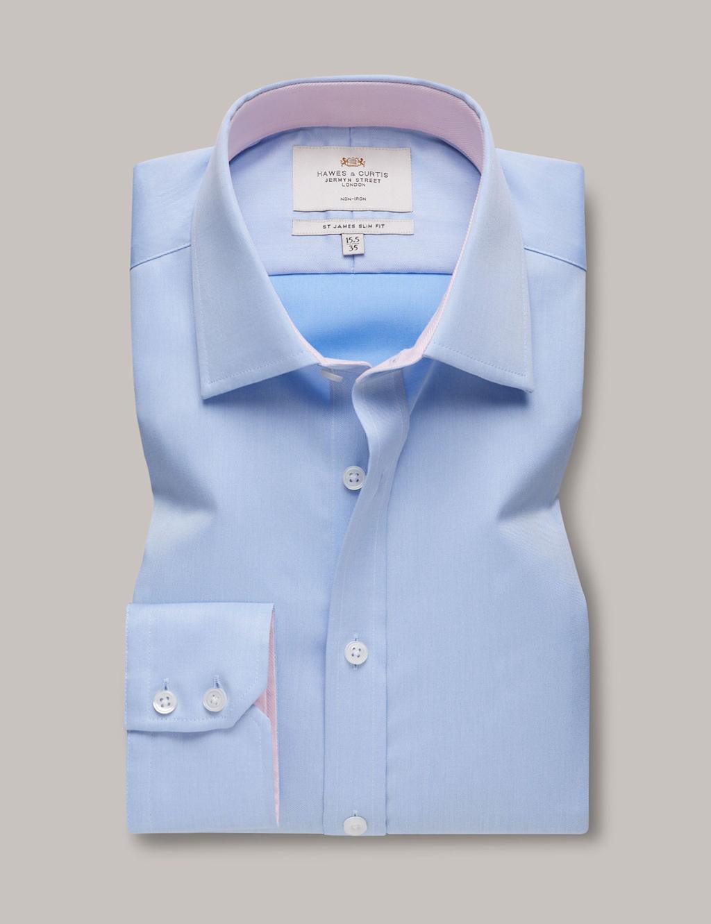 Slim Fit Pure Cotton Twill Shirt 3 of 3