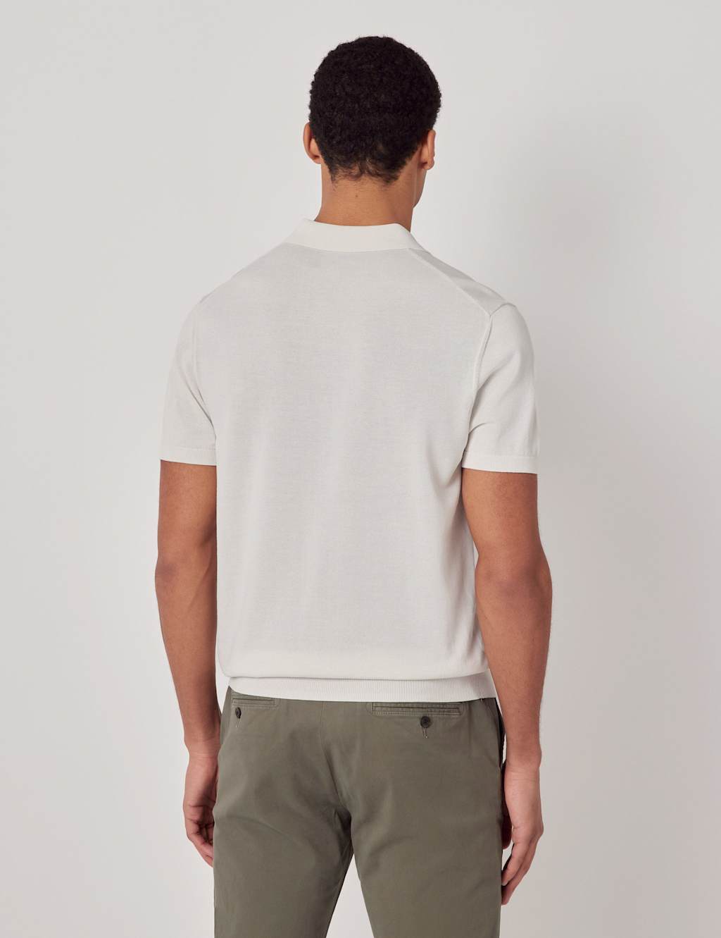 Pure Cotton Knitted Polo Shirt 2 of 2
