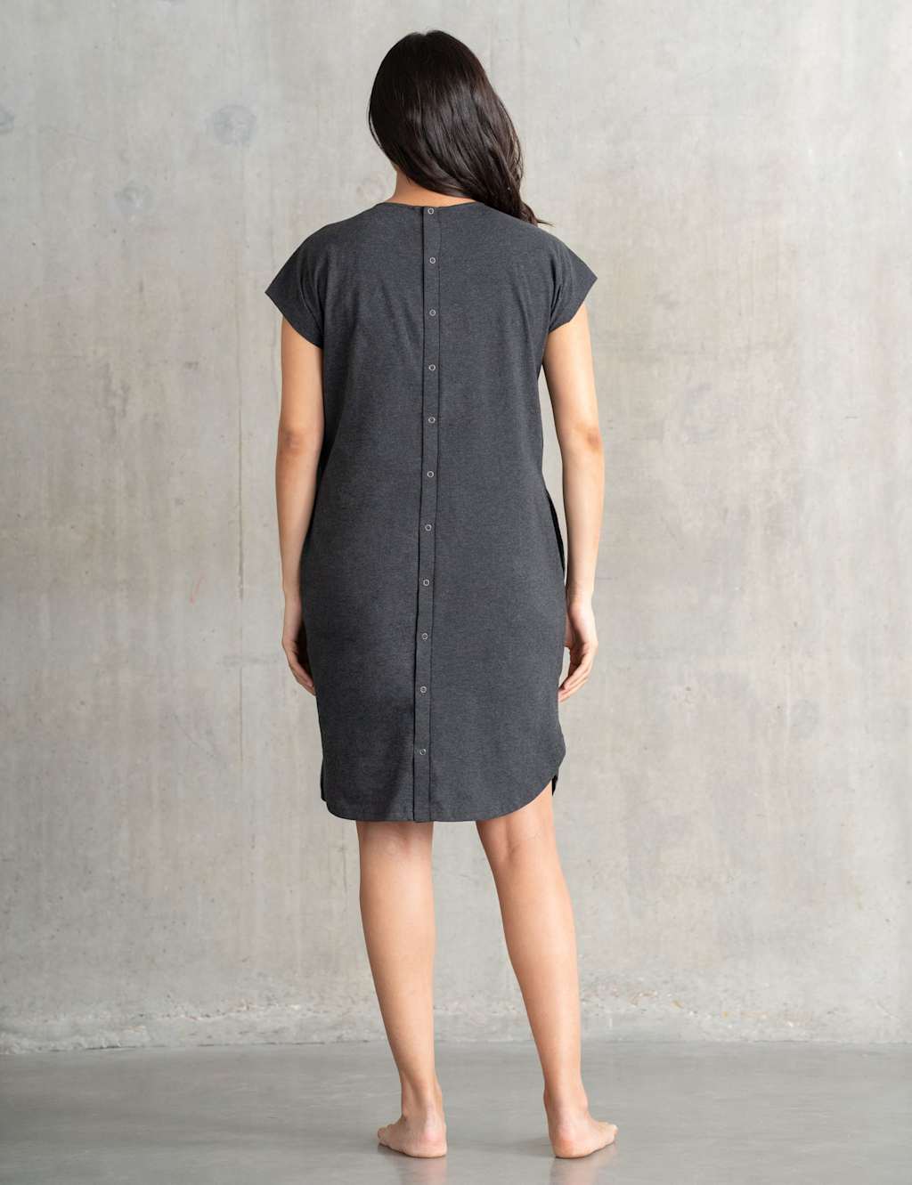 Maternity Pure Cotton Birthing Gown 2 of 4