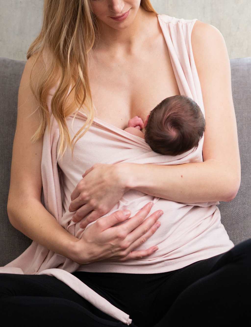 Maternity Cotton Rich Skin to Skin Wrap Top 5 of 5