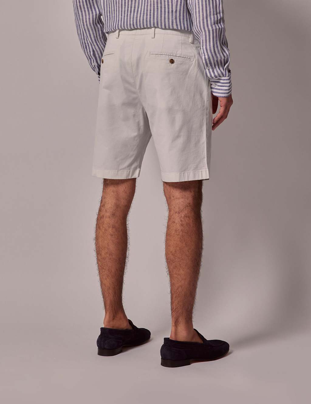 Regular Fit Cotton Rich Chino Shorts 2 of 3