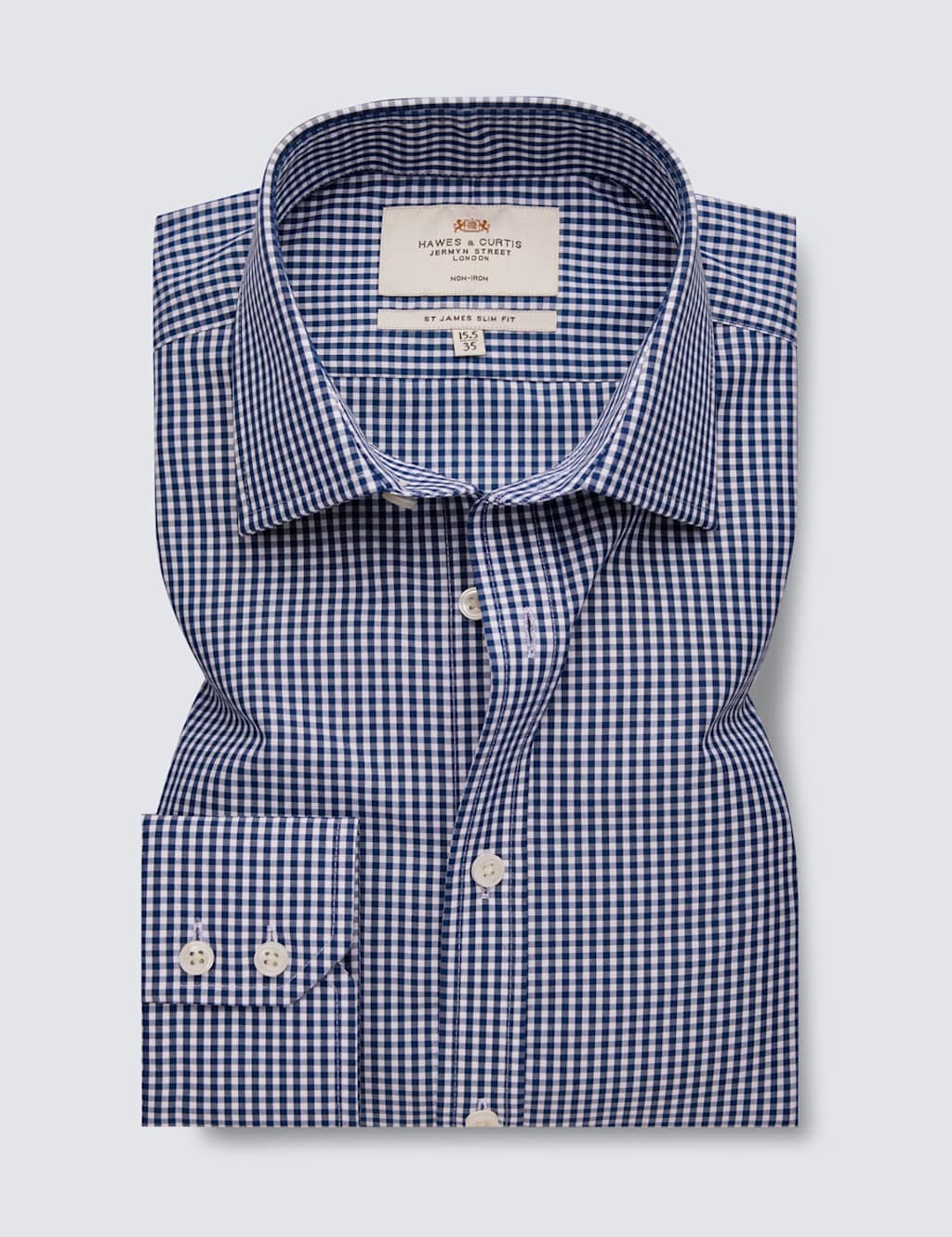 Slim Fit Pure Cotton Check Shirt 2 of 3