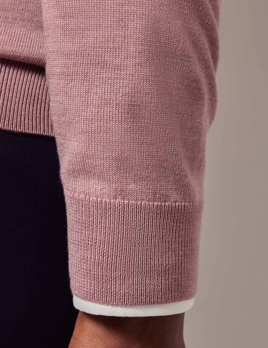 Pure Wool Half Zip Jumper 3 of 3