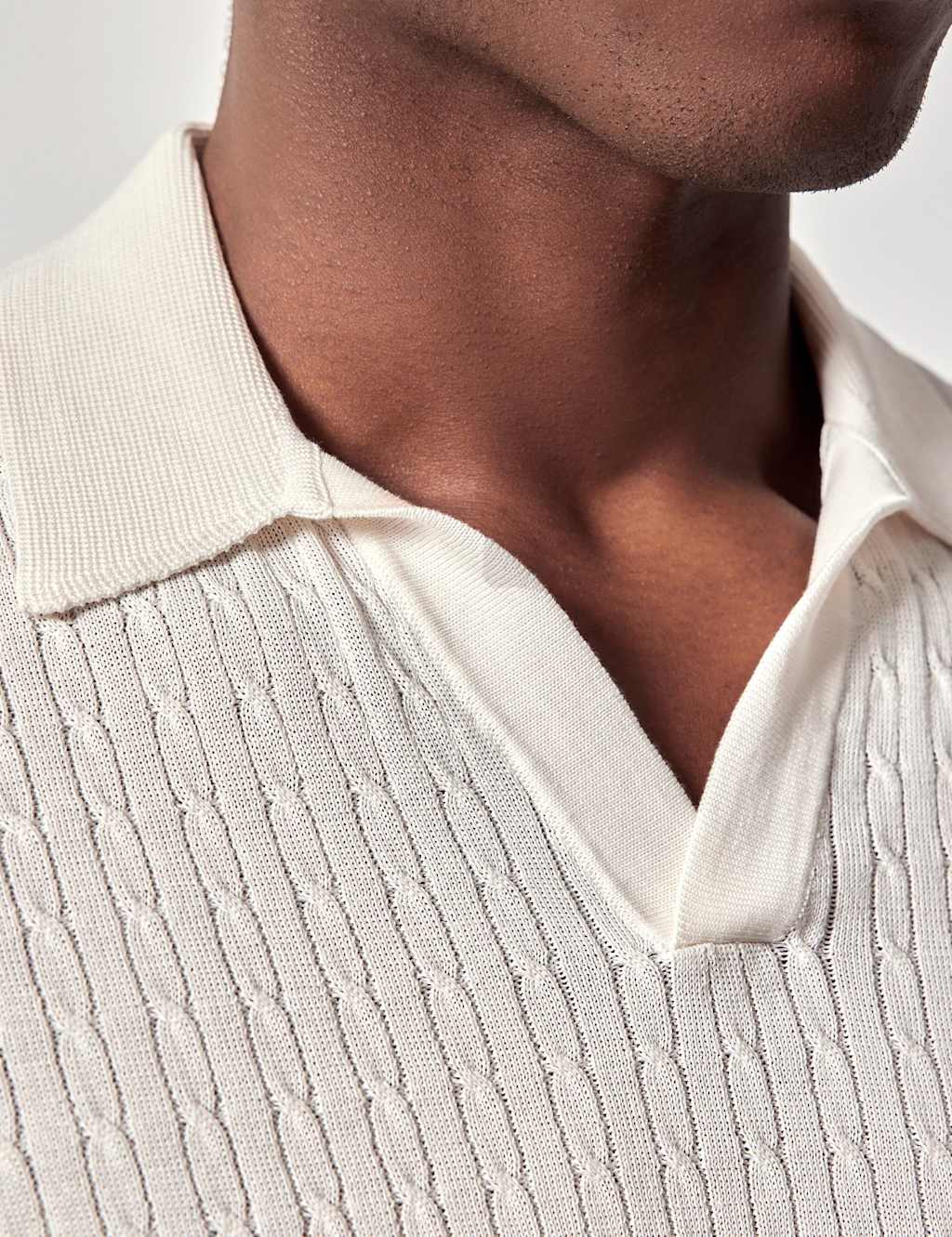 Pure Cotton Knitted Polo Shirt 3 of 3
