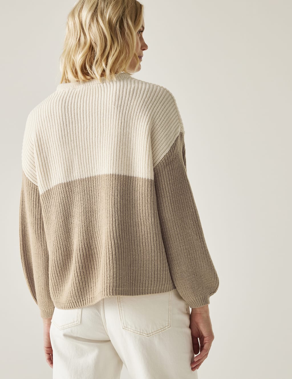 Kamaria Colour Block Relaxed Jumper 4 of 6