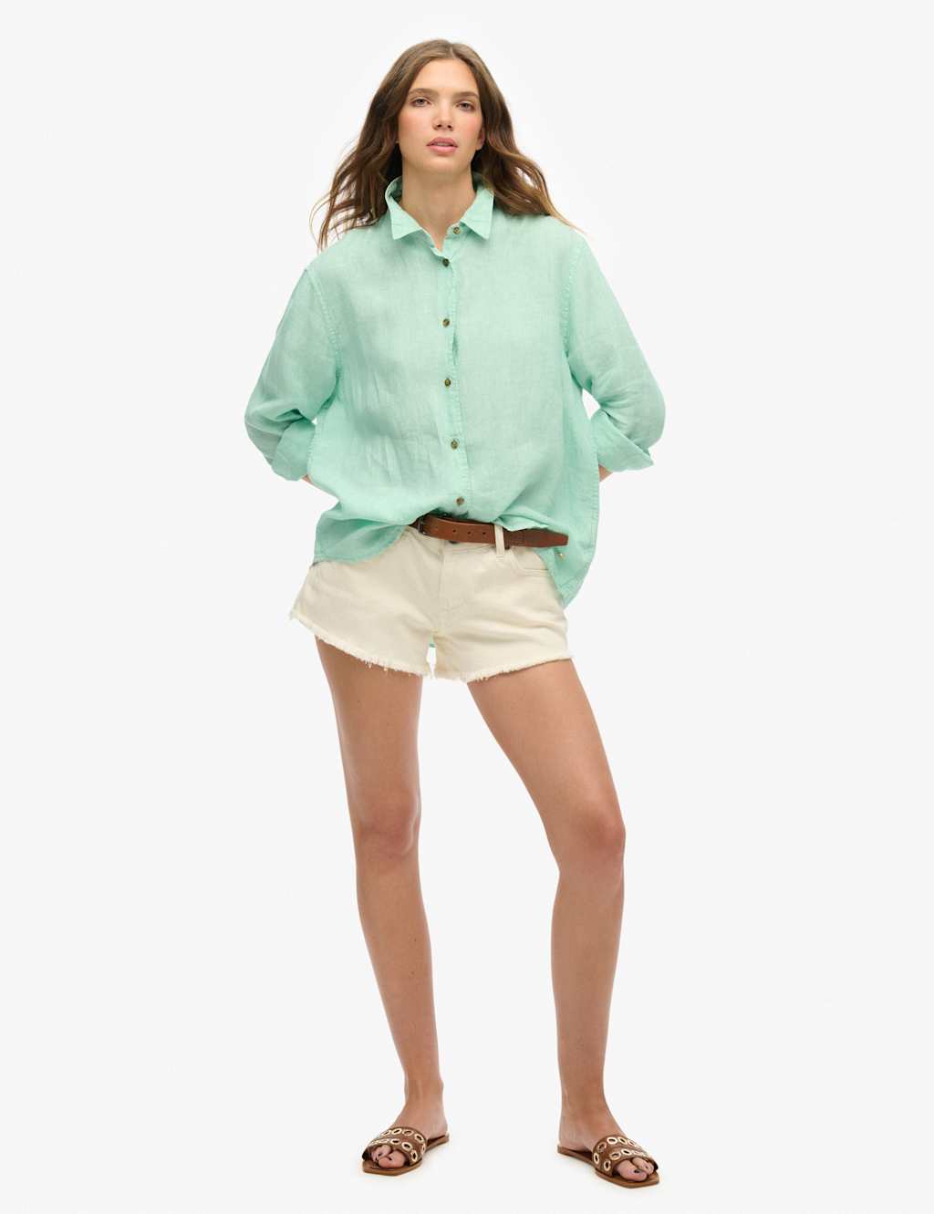 Linen Rich Collared Shirt 3 of 5