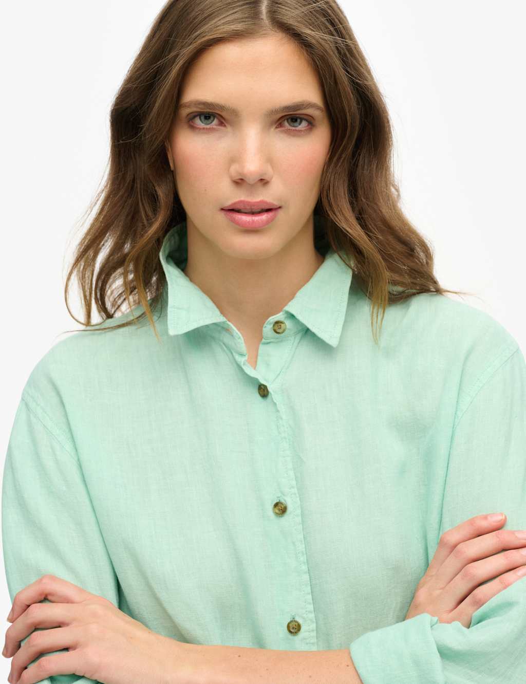 Linen Rich Collared Shirt 5 of 5