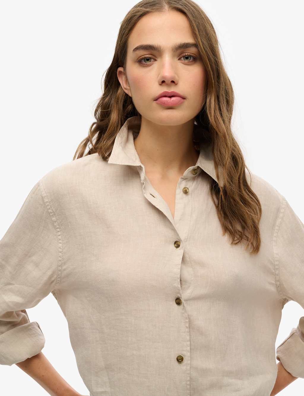 Linen Rich Collared Shirt 4 of 4
