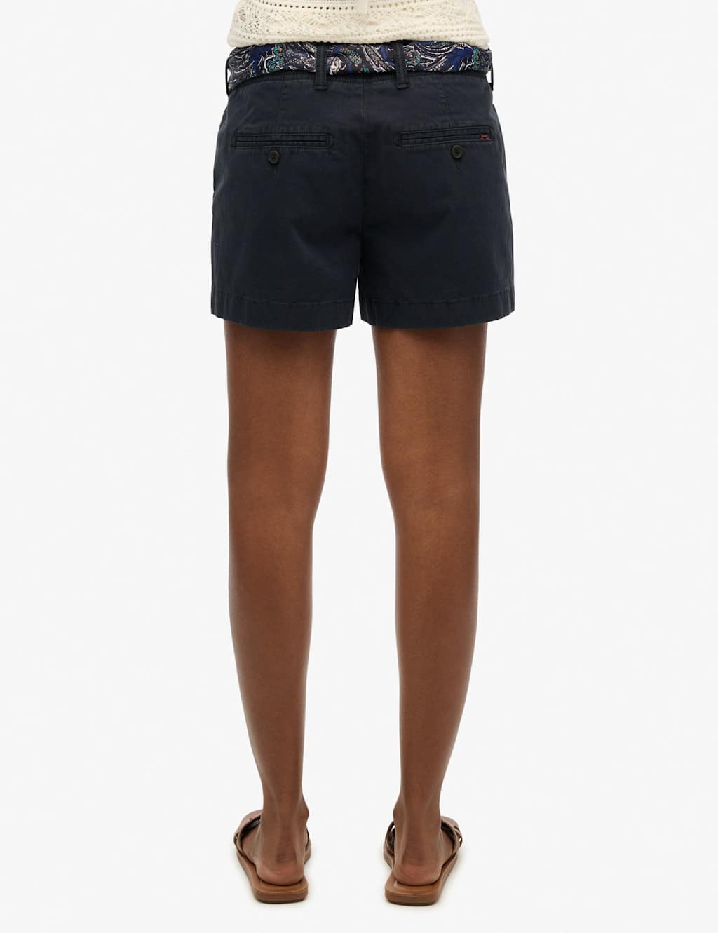Cotton Rich Belted Chino Shorts 5 of 5