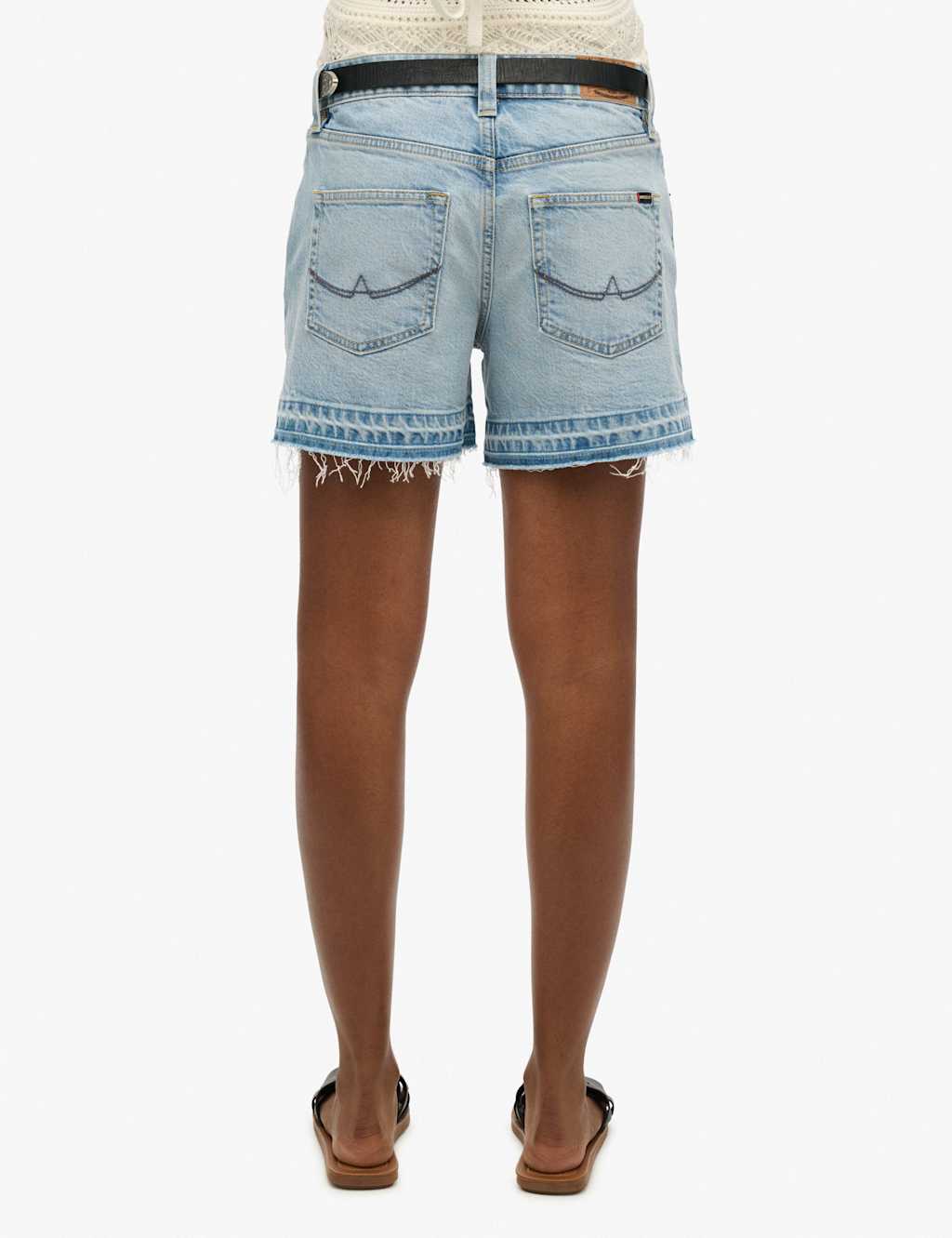 Denim Cut Off Shorts 5 of 5