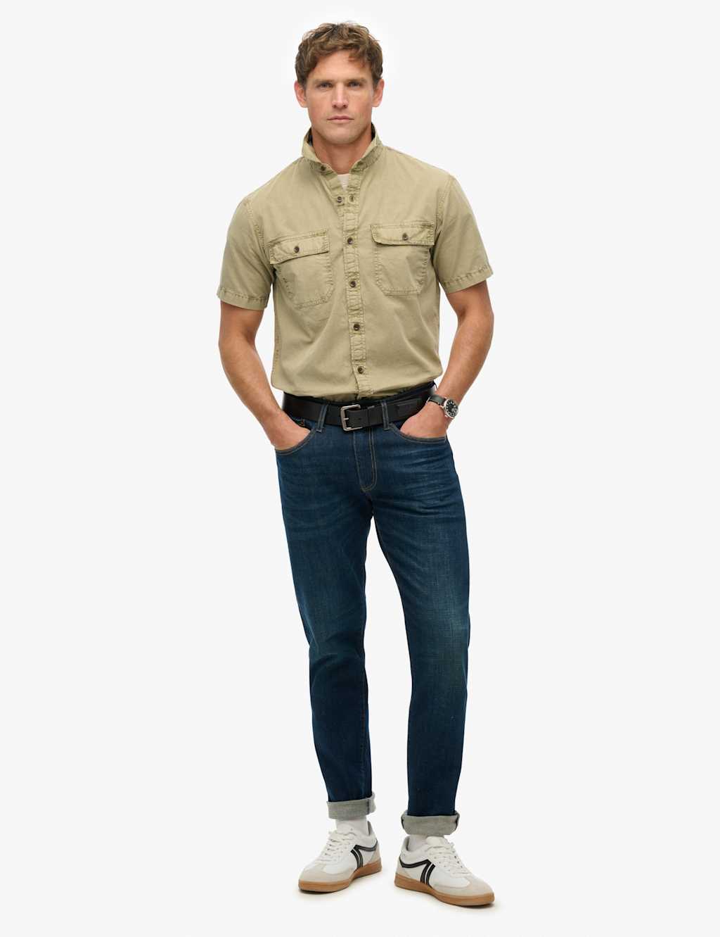 Relaxed Fit Pure Cotton Overshirt 2 of 4