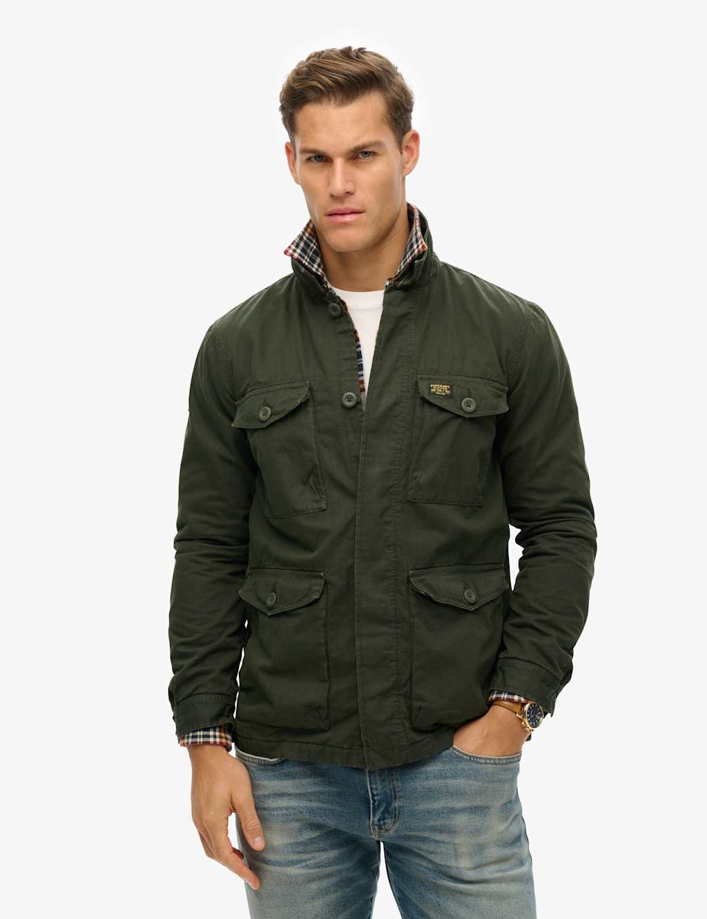 Pure Cotton Utility Jacket 3 of 6
