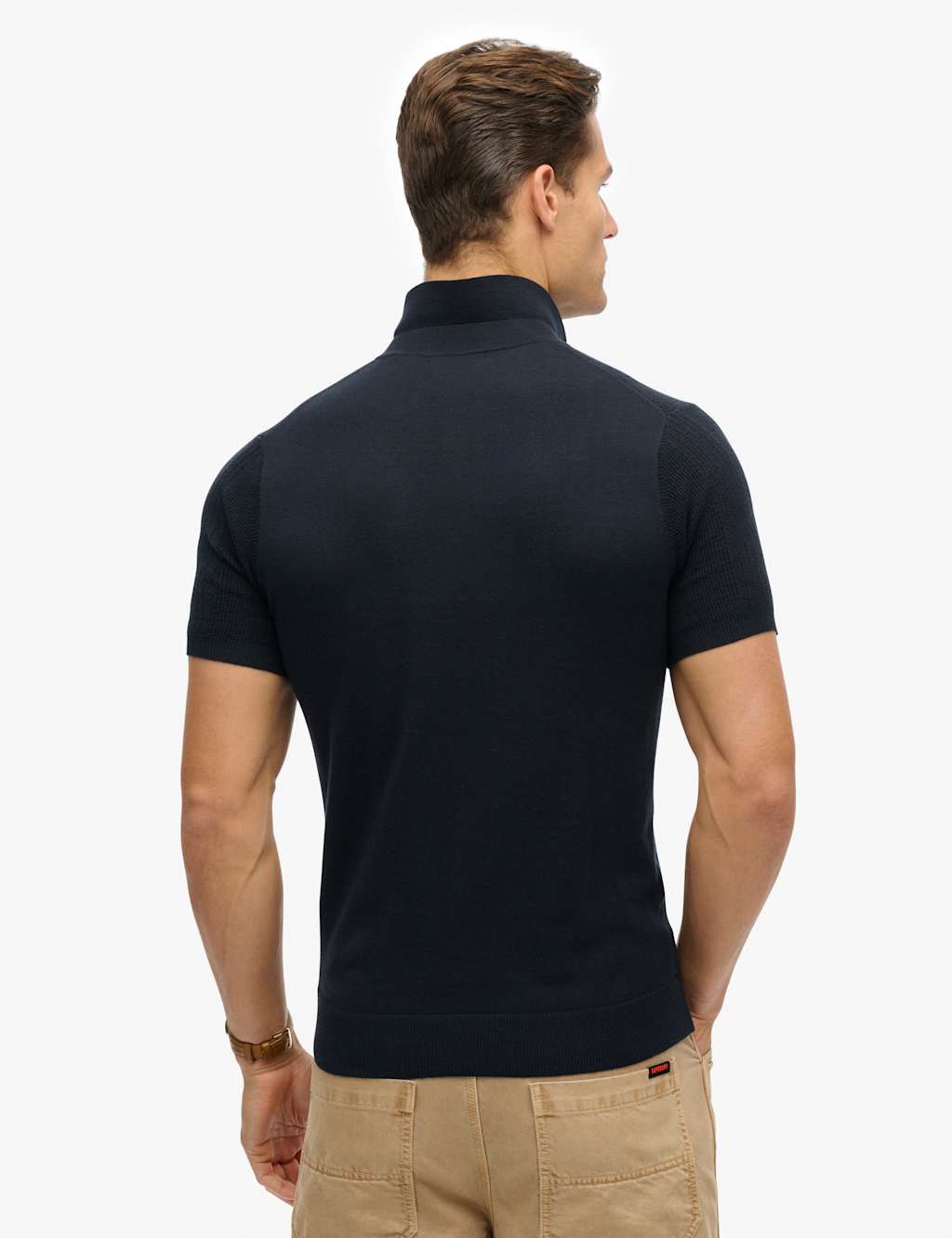 Slim Fit Cotton Rich Knitted Polo Shirt 4 of 6