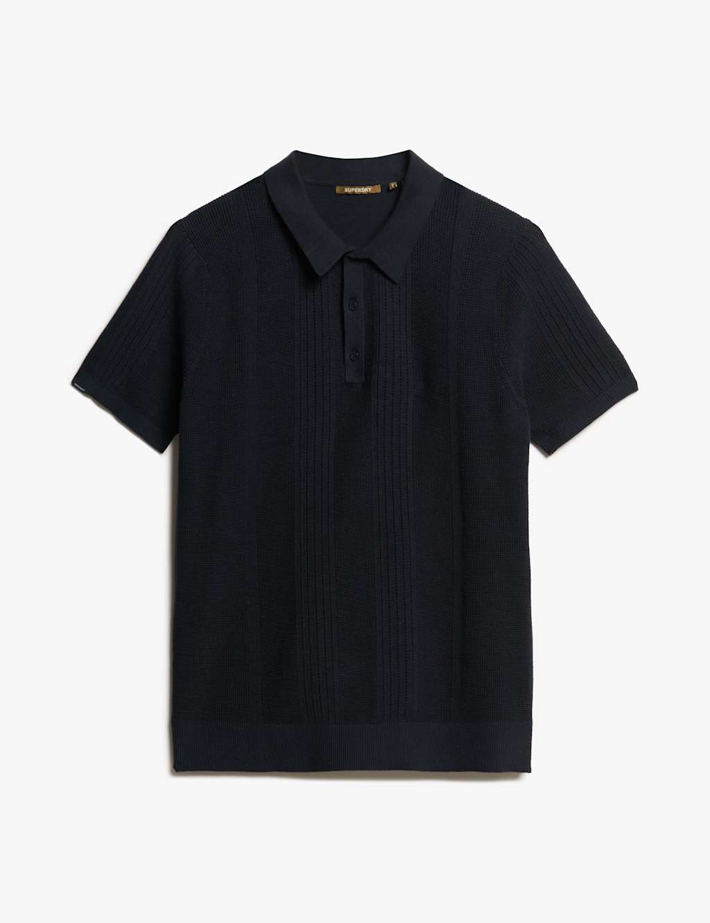 Slim Fit Cotton Rich Knitted Polo Shirt 2 of 6