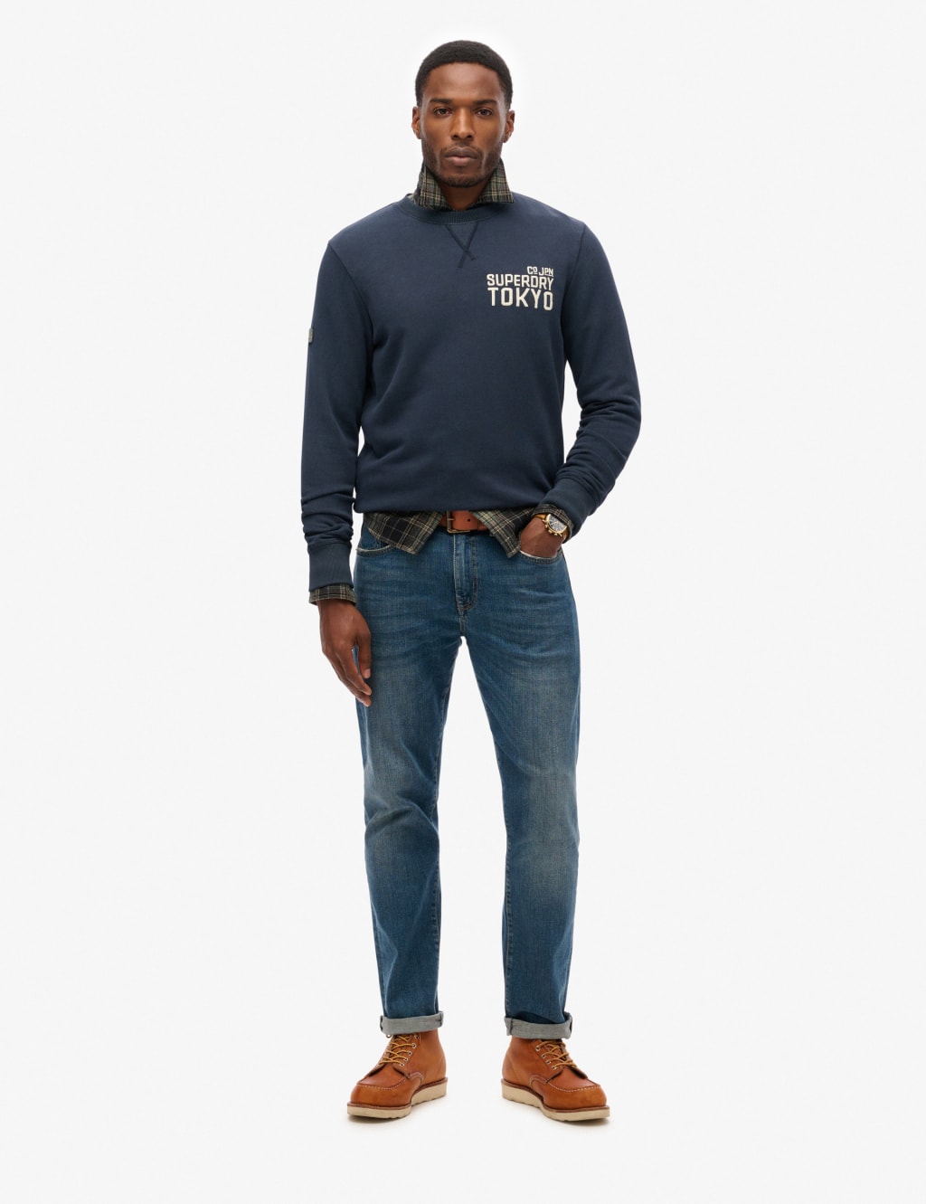 Pure Cotton Appliqué Logo Sweatshirt 4 of 6