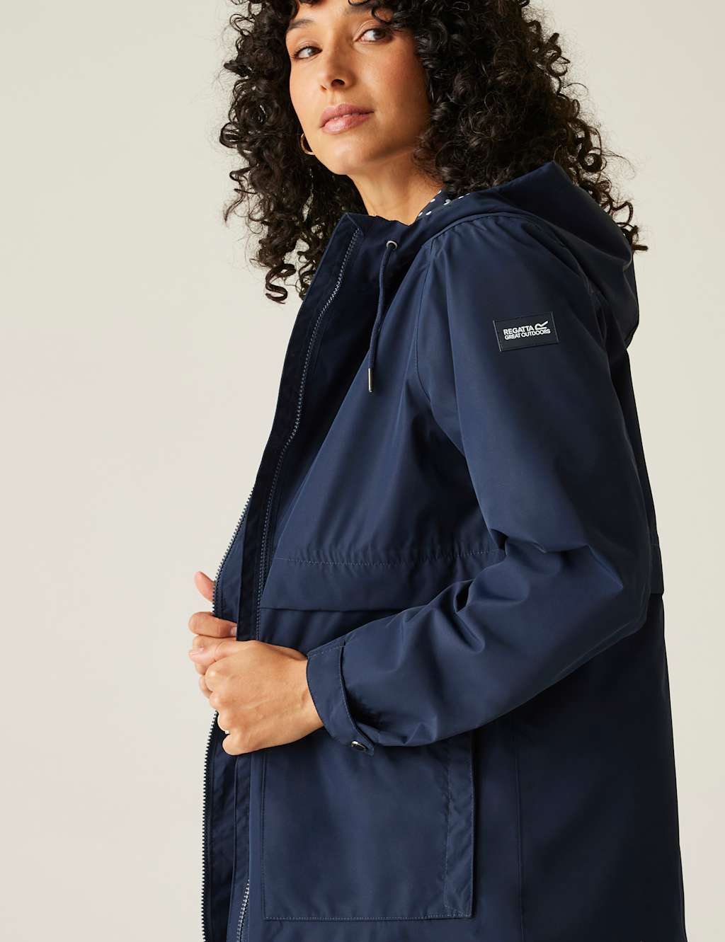 Navaeh Waterproof Hooded Raincoat 4 of 10