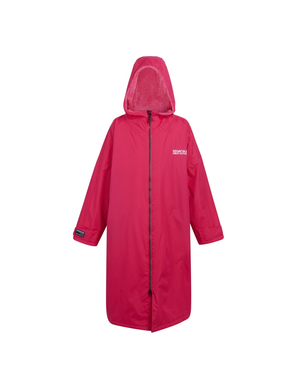 Waterproof Hooded Borg Lined Changing Robe 2 of 12
