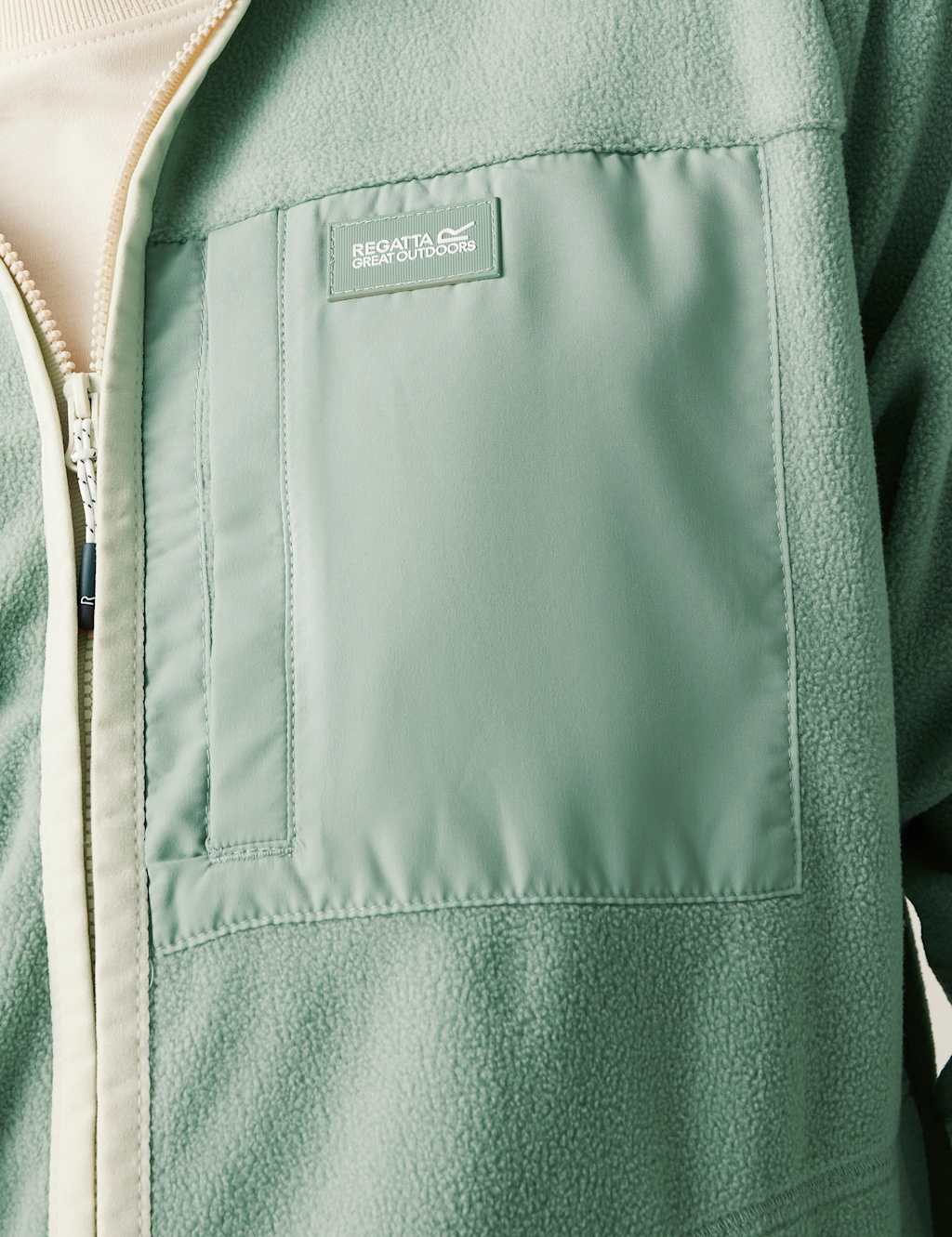 Lilana Zip Up Funnel Neck Fleece 6 of 8