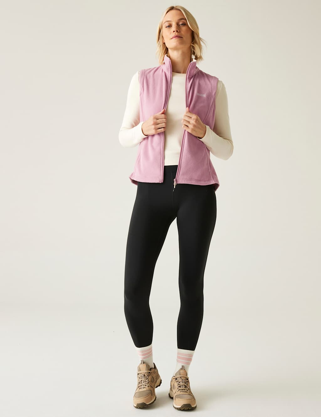 Sweetness Fleece Funnel Neck Zip Up Gilet 4 of 6