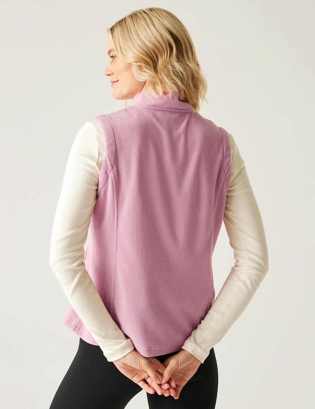 Sweetness Fleece Funnel Neck Zip Up Gilet 5 of 6
