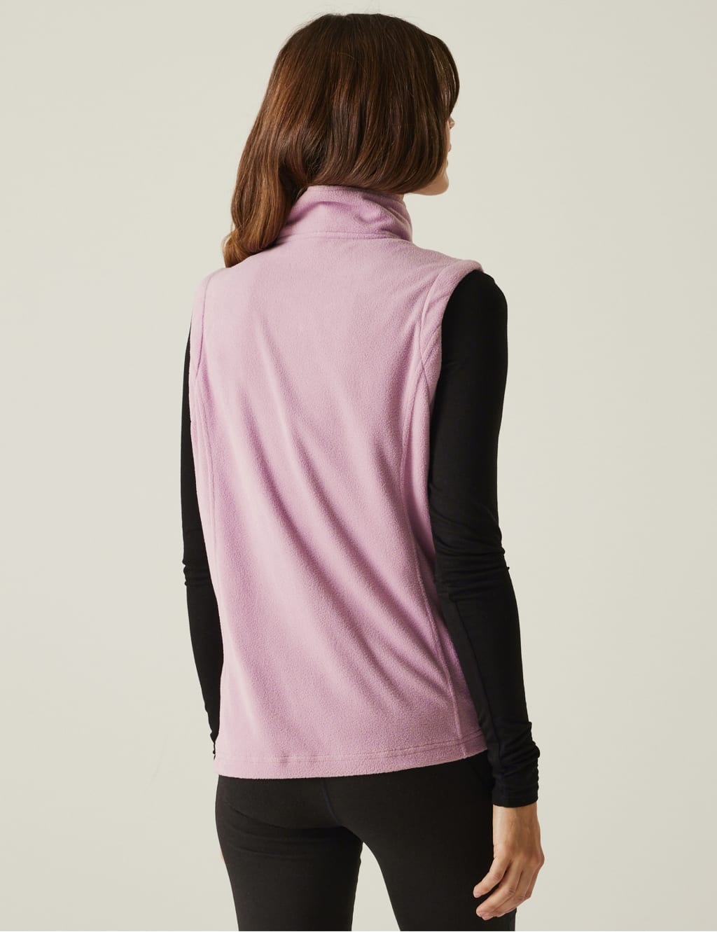 Sweetness Fleece Funnel Neck Zip Up Gilet 6 of 6