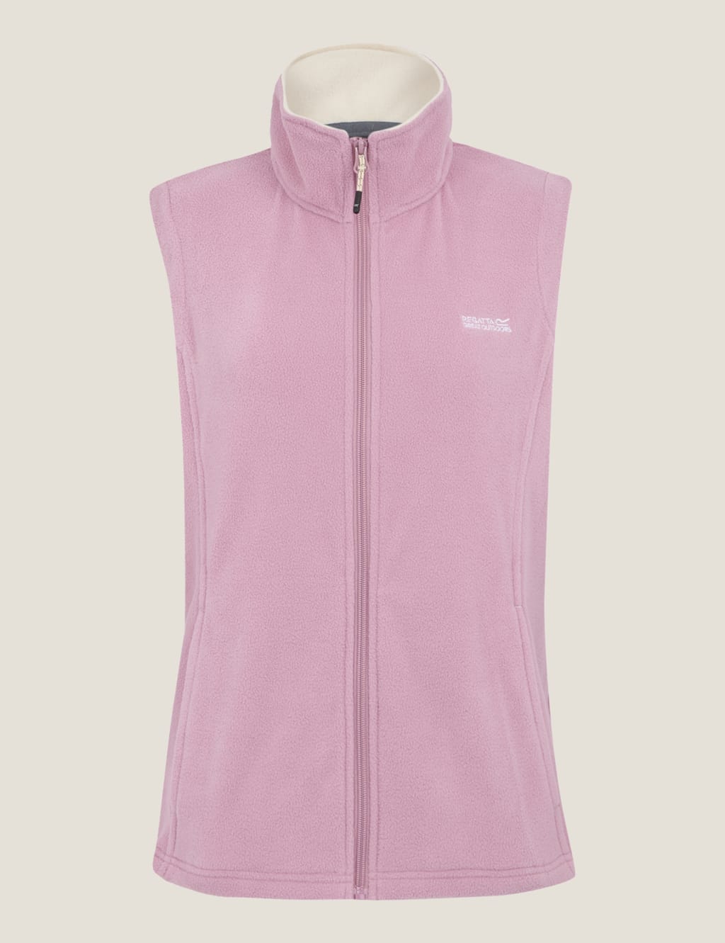 Sweetness Fleece Funnel Neck Zip Up Gilet 2 of 6