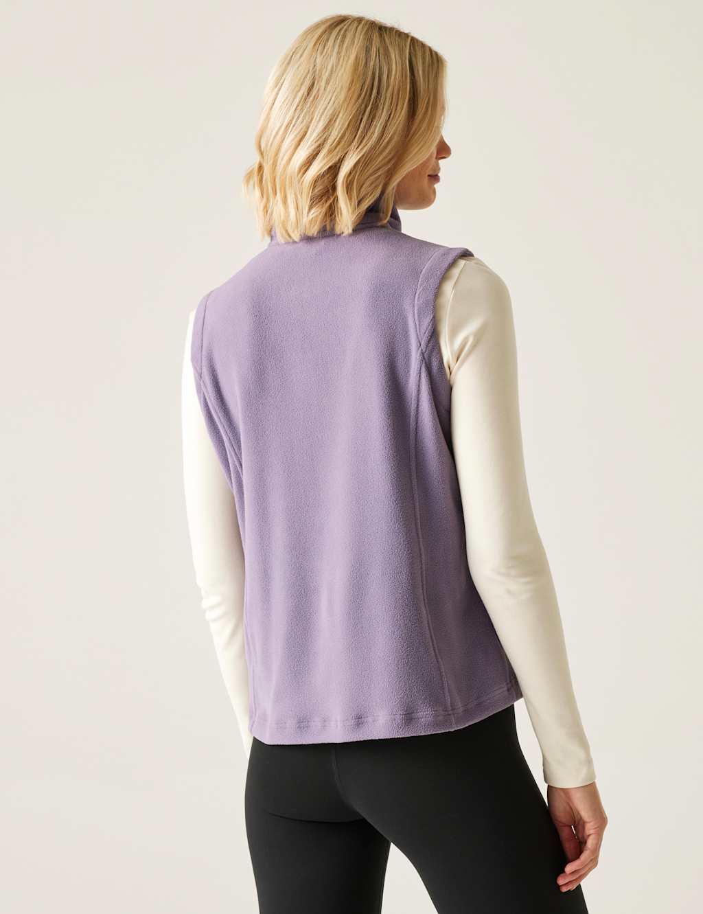 Sweetness Fleece Funnel Neck Zip Up Gilet 3 of 6