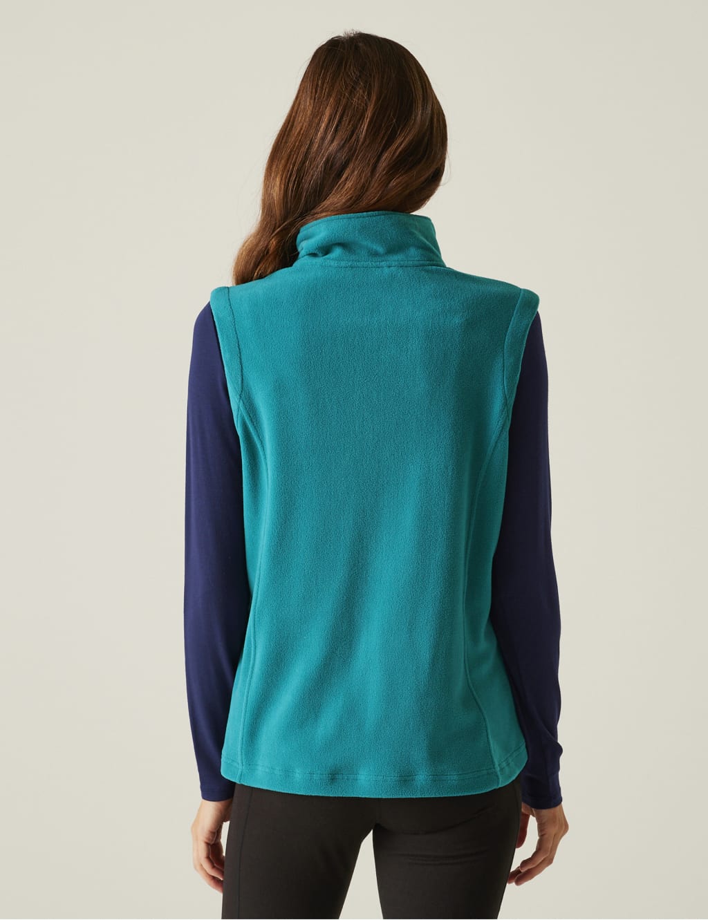 Sweetness Fleece Funnel Neck Zip Up Gilet 6 of 6