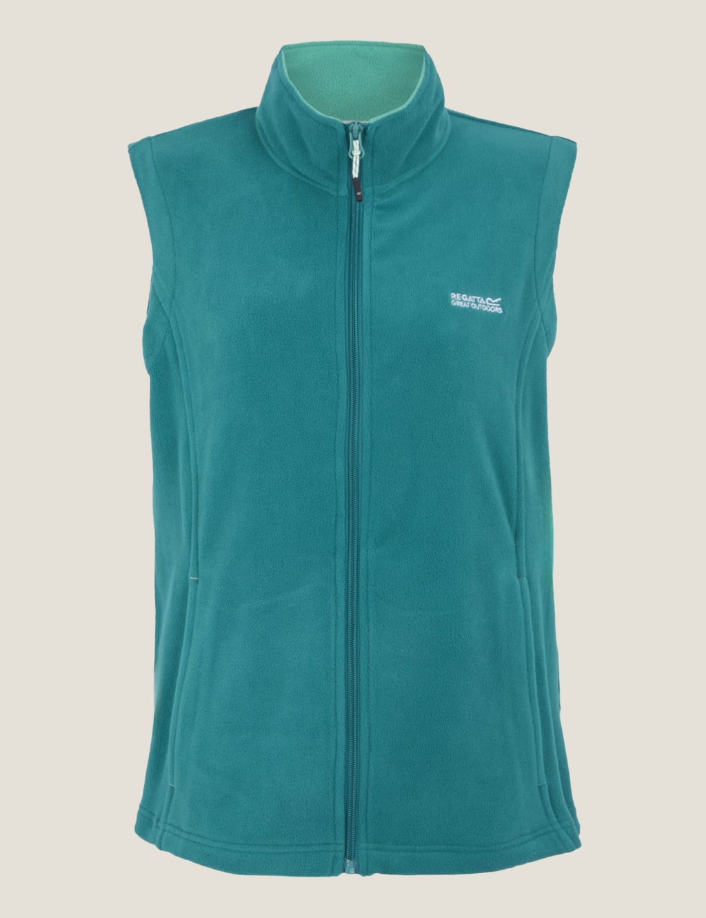 Sweetness Fleece Funnel Neck Zip Up Gilet 2 of 6