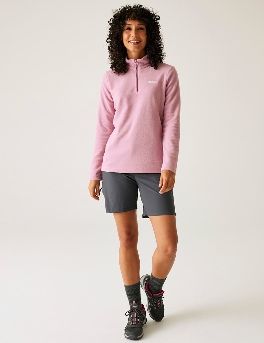 Sweethart Funnel Neck Half Zip Fleece 4 of 5
