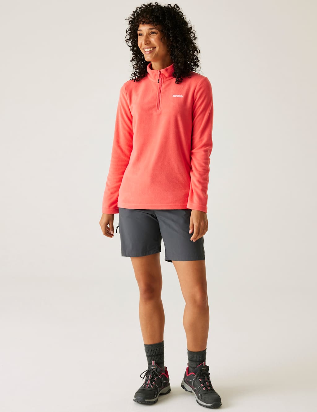 Sweethart Funnel Neck Half Zip Fleece 4 of 5