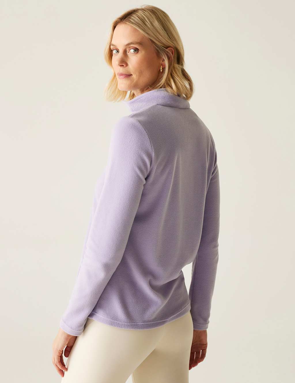 Sweethart Funnel Neck Half Zip Fleece 3 of 5