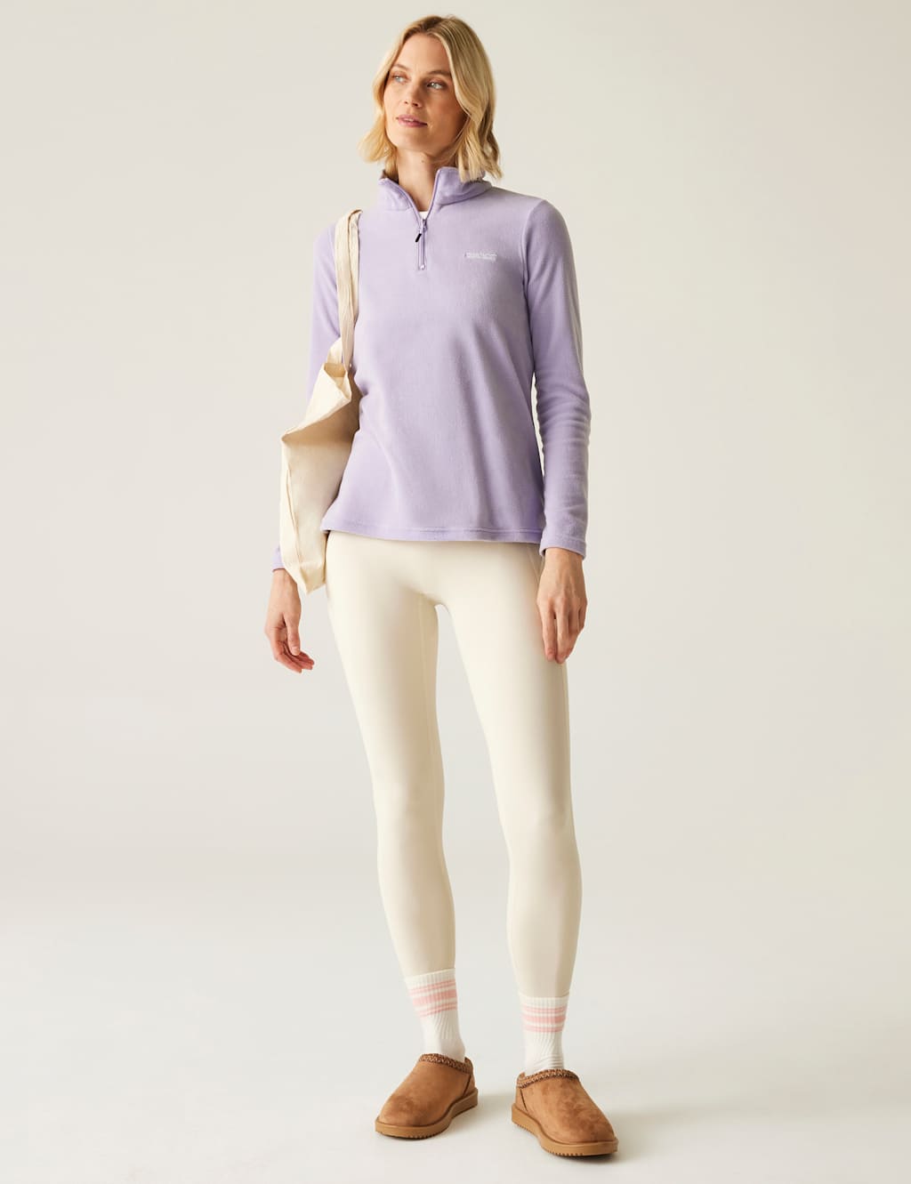 Sweethart Funnel Neck Half Zip Fleece 4 of 5