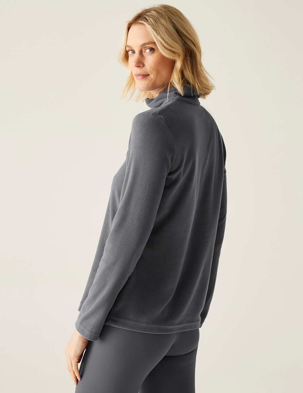 Sweethart Funnel Neck Half Zip Fleece 4 of 5