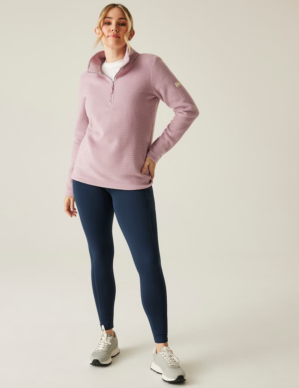 Solenne II Striped Half Zip Fleece 3 of 5