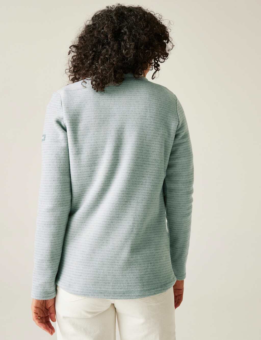 Solenne II Striped Half Zip Fleece 4 of 6