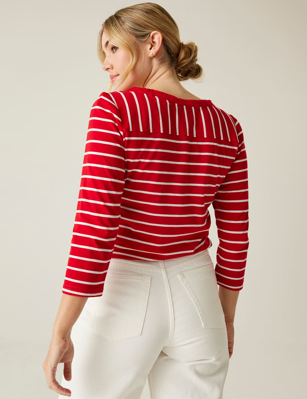 Batylette Cotton Rich Striped Top 5 of 7