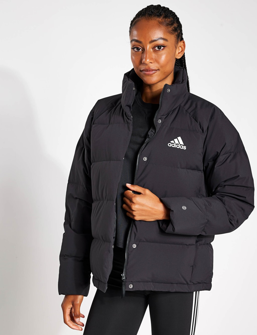 Cropped bubble jacket shop