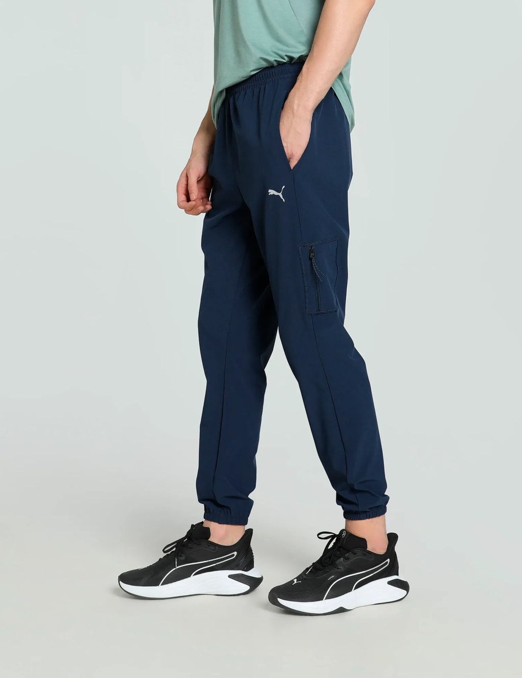 Flex Trend Elasticated Waist Woven Joggers 4 of 6