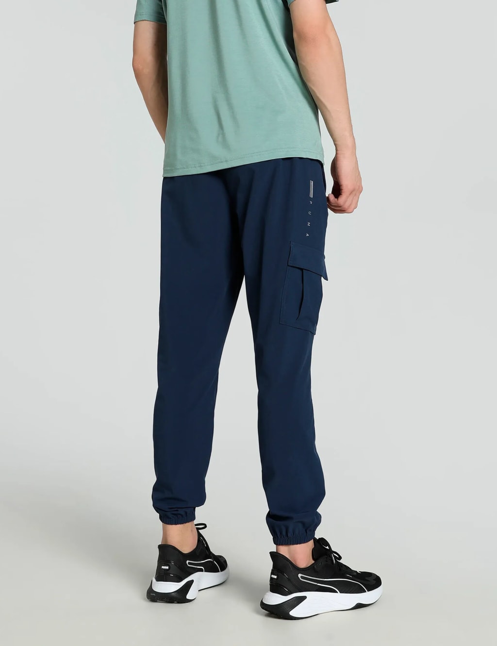 Flex Trend Elasticated Waist Woven Joggers 5 of 6