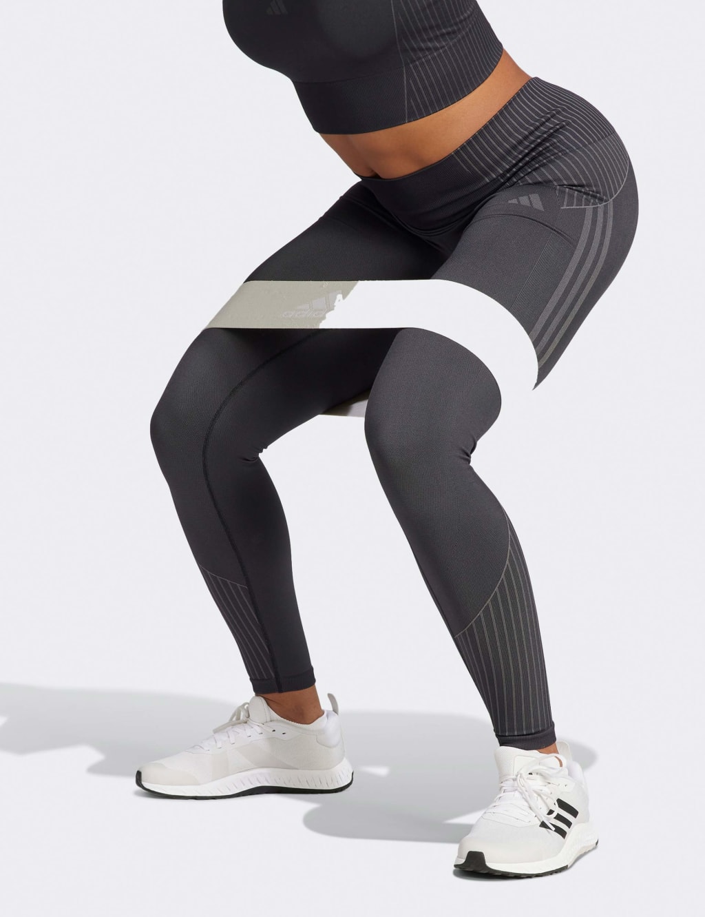 Striped yoga leggings discount