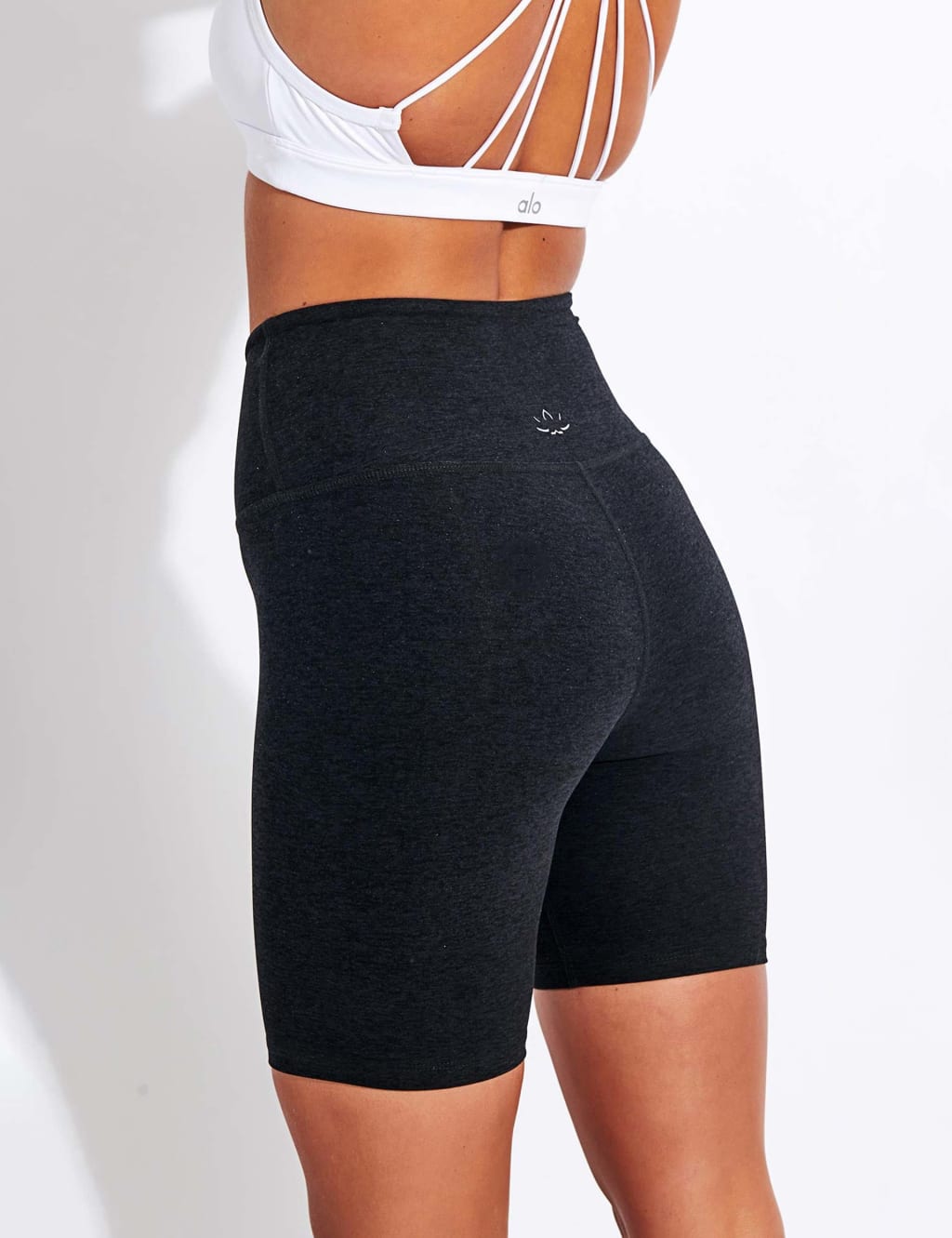 Spacedye High Waisted Biker Shorts 3 of 4