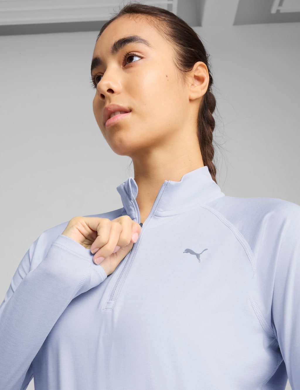 Velocity Cloudspun Funnel Neck Running Top 5 of 6