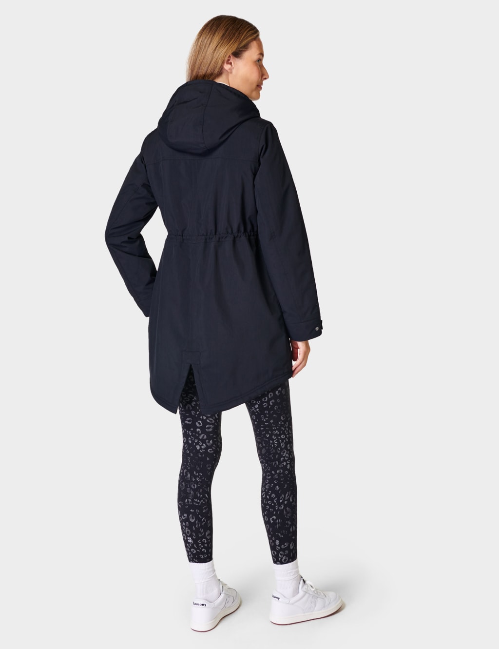 Winter Stride Waterproof Hooded Parka Sweaty Betty M S