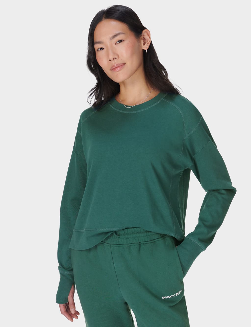 After Class Cotton Blend Relaxed Sweatshirt 1 of 8
