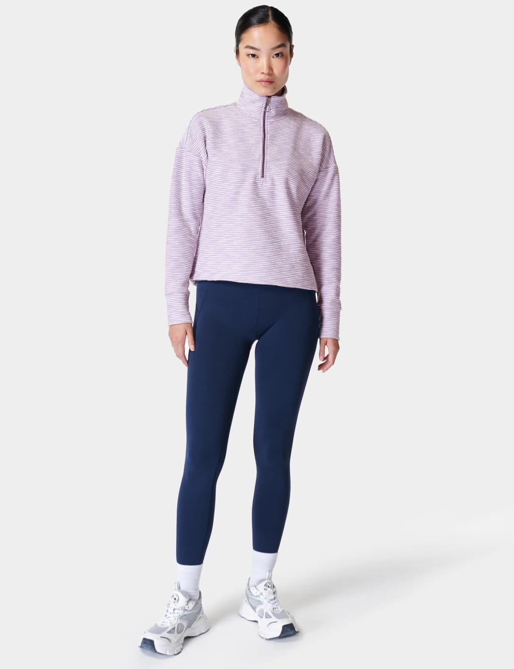 Rest Up Cotton Rich Funnel Neck Sweatshirt 1 of 4
