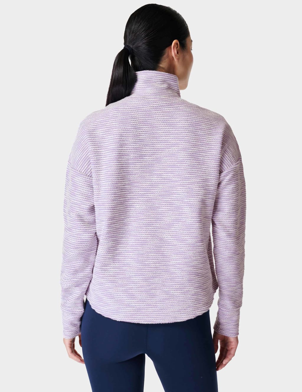 Rest Up Cotton Rich Funnel Neck Sweatshirt 4 of 4