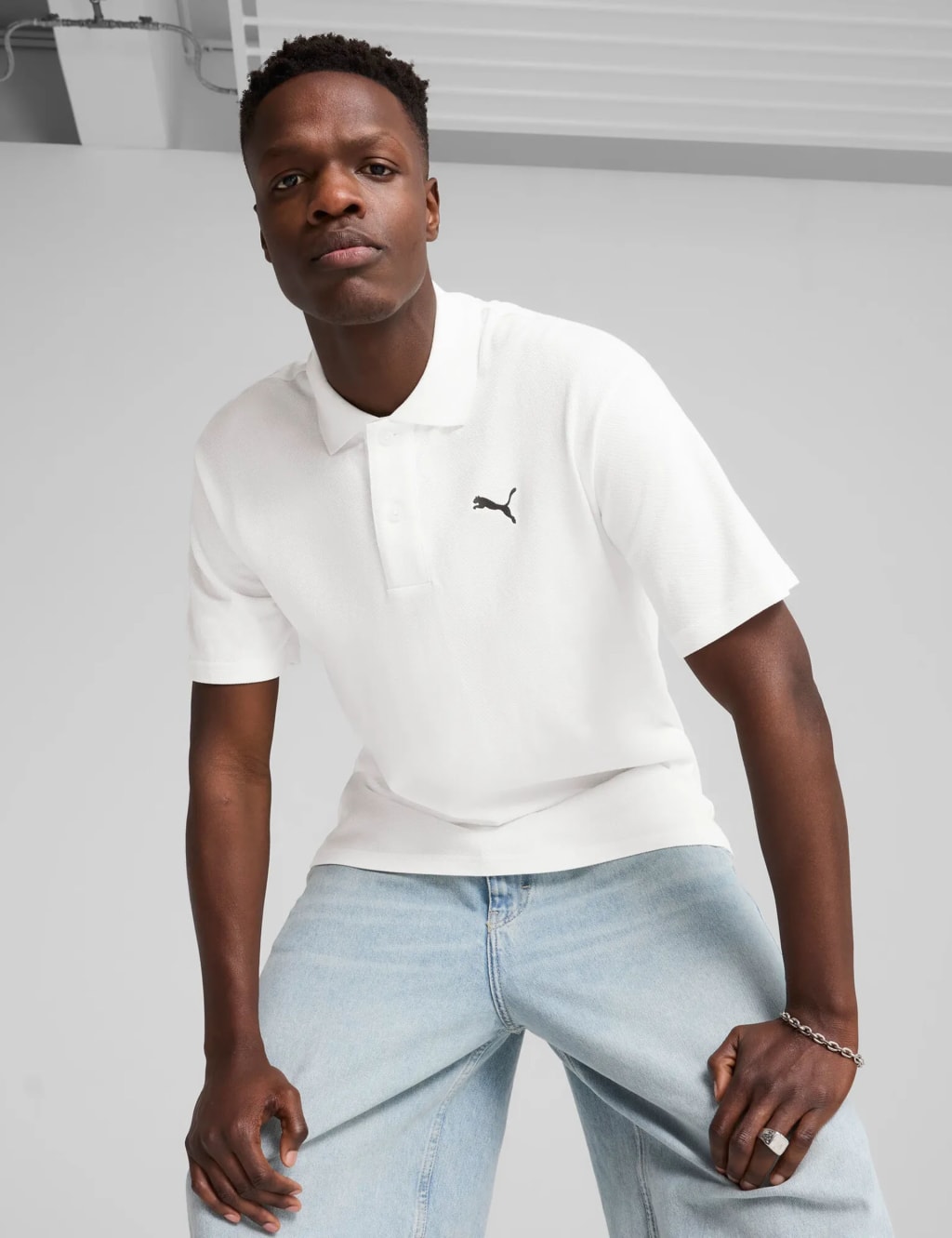 Wardrobe Ess Pure Cotton Pique Polo Shirt 5 of 6