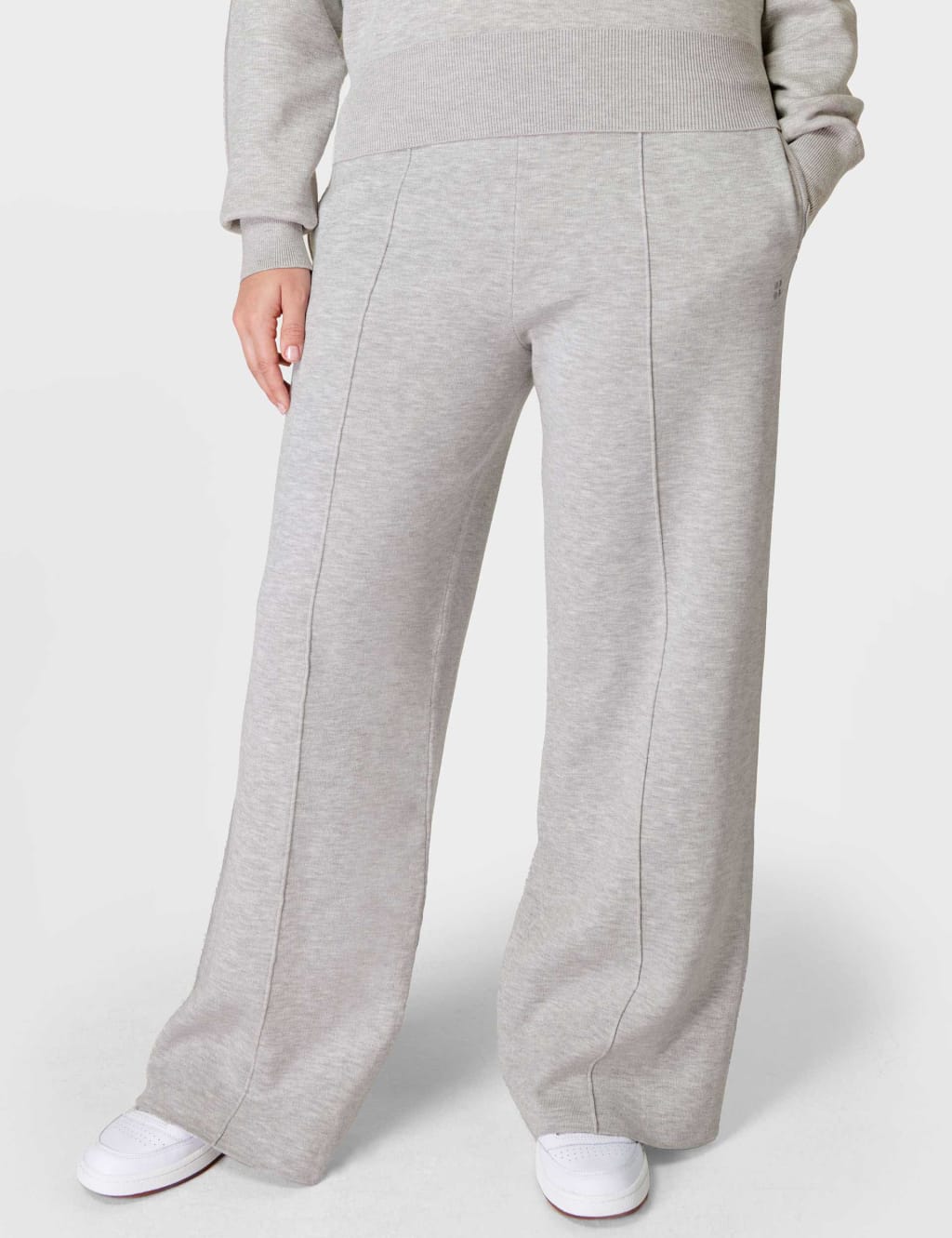 Timeless Cotton Blend Wide Leg Joggers Sweaty Betty M S
